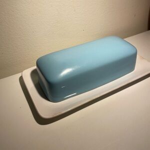 Mikasa Blue Butter Tray/Dish